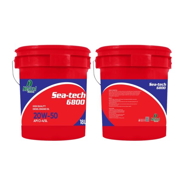 Dầu DIESEL Nescol Sea-Tech 20W-50 CI-4/SL 18L
