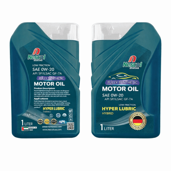 Nhớt Động Cơ Ô Tô Hybrid Nescol 0W-20 SP/ILSAC GF-7A 1L